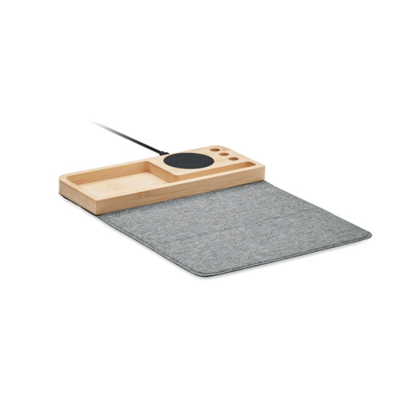 Tapis de souris avec chargeur sans fil - Fréjus front