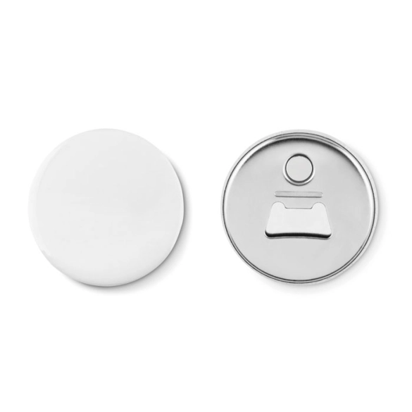 PIN OPENER, Magnet en métal et décapsuleur front
