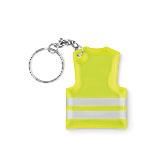 VISIBLE RING, Porte-clés gilet de  sécurité front