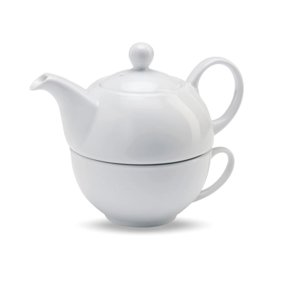 TEA TIME, Théière et tasse 400 ml front