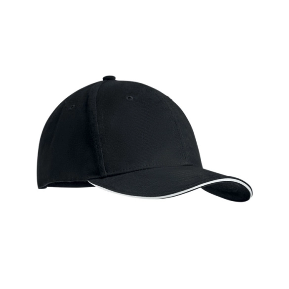 DUNEDIN, Brushed heavy cotton 6 panel sa front