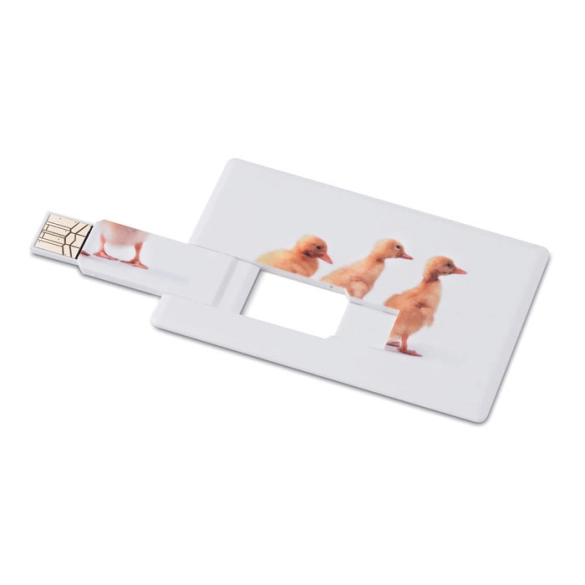 MEMORAMA, Creditcard. USB flash 4GB front