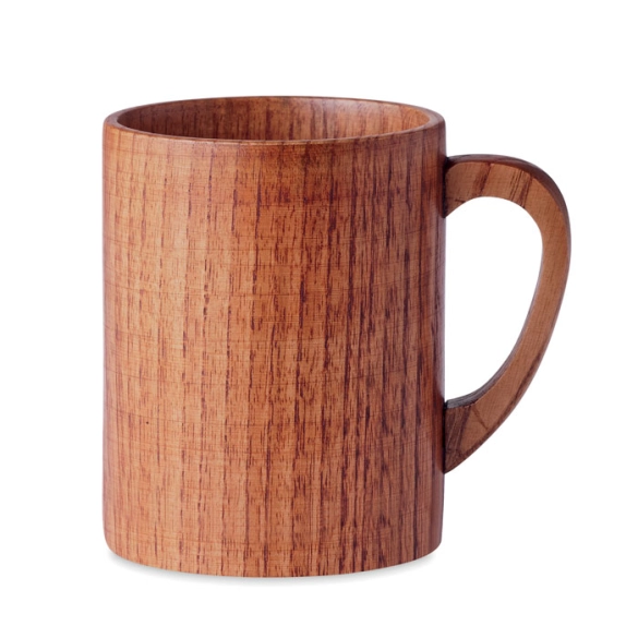 TRAVIS, Mug en bois de chêne 280 ml front