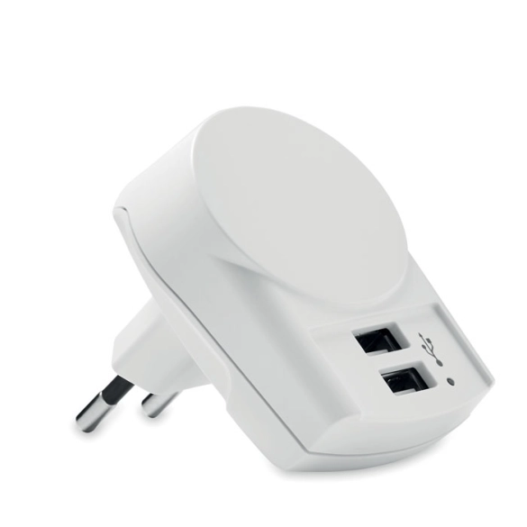 EURO USB CHARGER 2XA, Chargeur Euro USB Skross (2xA) front