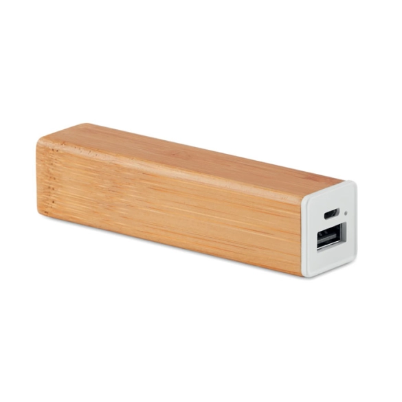 Powerbank bambou 2200 mAh - Julien front