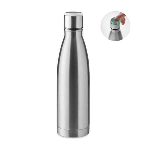 DEREO, Bouteille à rappel inox 500 ml front