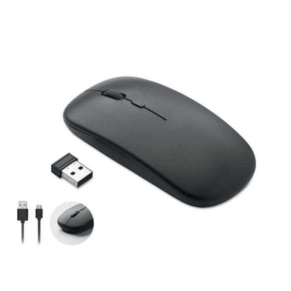 CURVY C, Souris sans fil rechargeable front