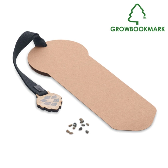 GROWBOOKMARK™, Un marque page , un pin front