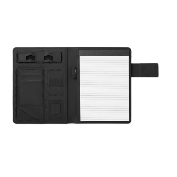POWERNOTY, Conférencier A5 et powerbank front