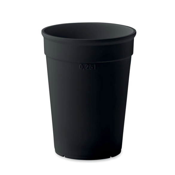 AWAYCUP, Gobelet en PP recyclé 250ml front