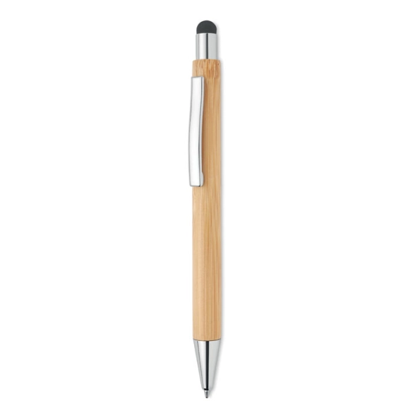 BAYBA, Stylo stylet bambou front