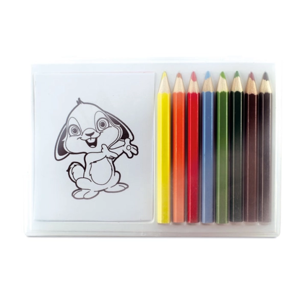 RECREATION, Set crayons de couleur en bois front