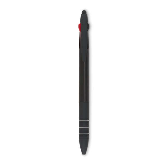 MULTIPEN, Stylo bille stylet 3 couleurs front