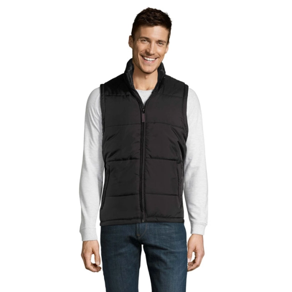 WARM, WARM MEN Bodywarmer front