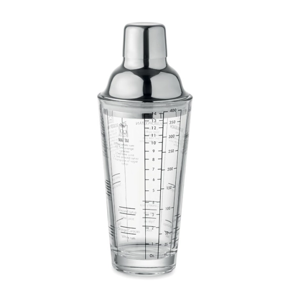 POLITAN, Shaker en verre 400 ml front