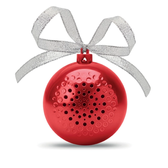 JINGLE BALL, Haut parleur boule de Noël front