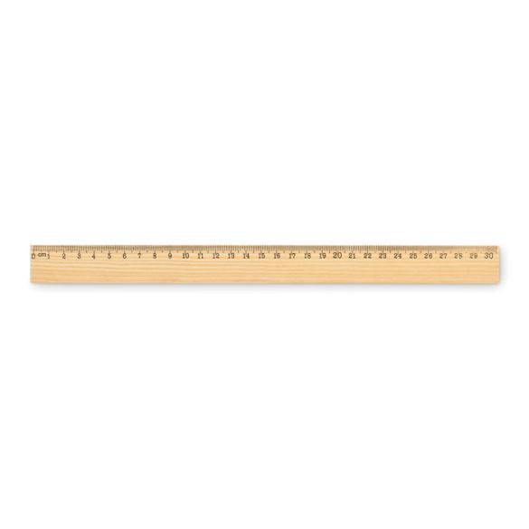 RULER30, Règle en bois 30cm front
