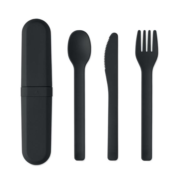 BITEFUL, Set de couverts et étui en PLA front