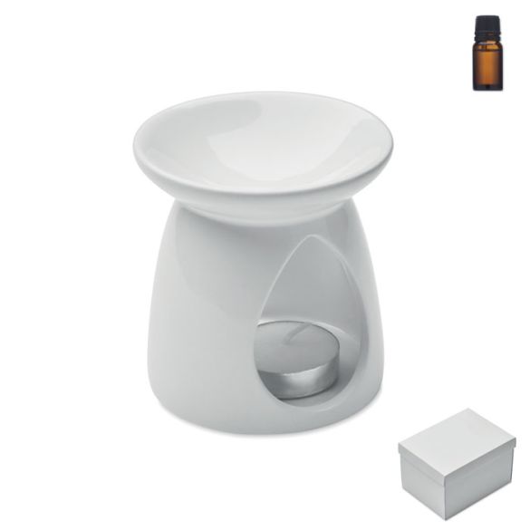 SAGRADA, Brûleur de parfum vanille front