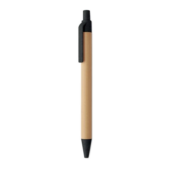 ITEA COLOUR, Stylo à bille en bambou front
