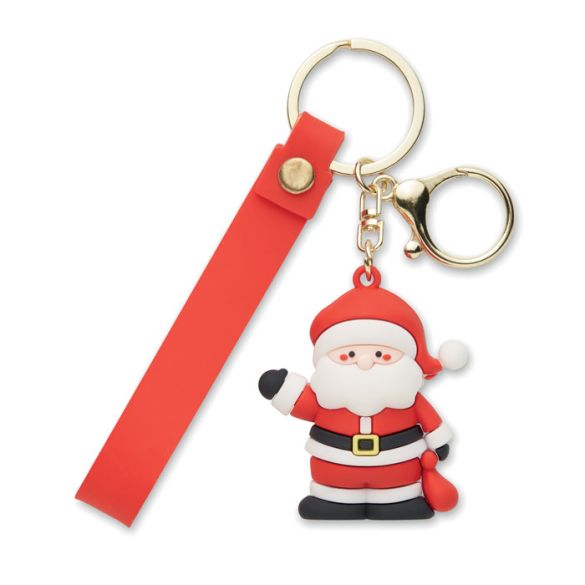 SANTACHARM, Porte-clés charm Père Noël front