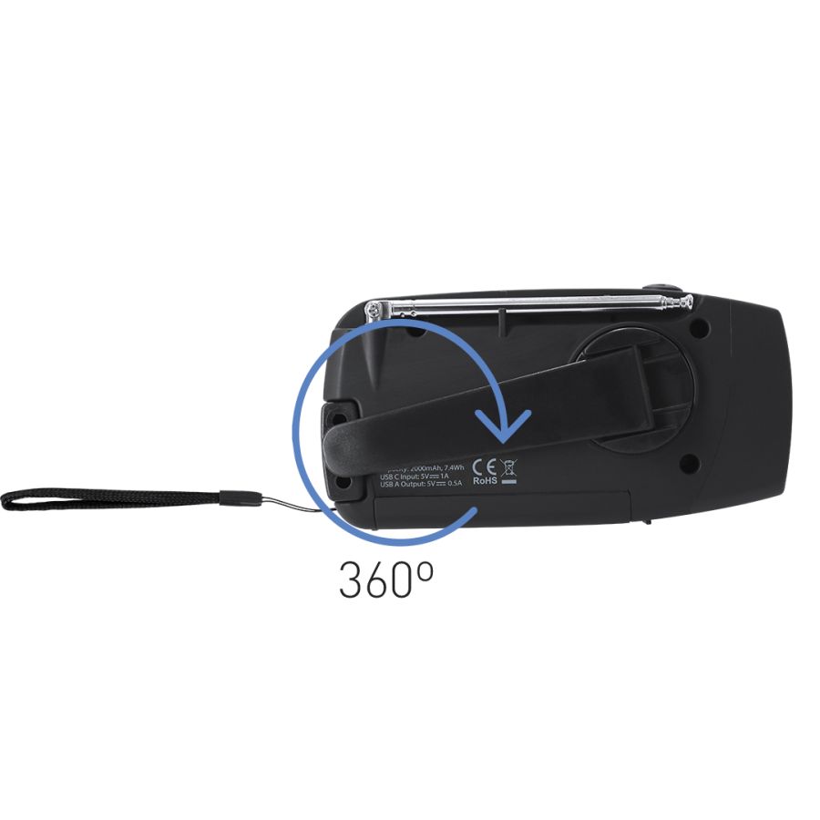 Radio d’Urgence Multifonction Cartney