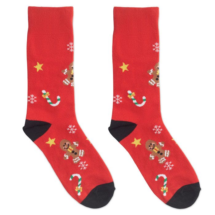 SOC LARGE, Paire de chaussettes de Noël L