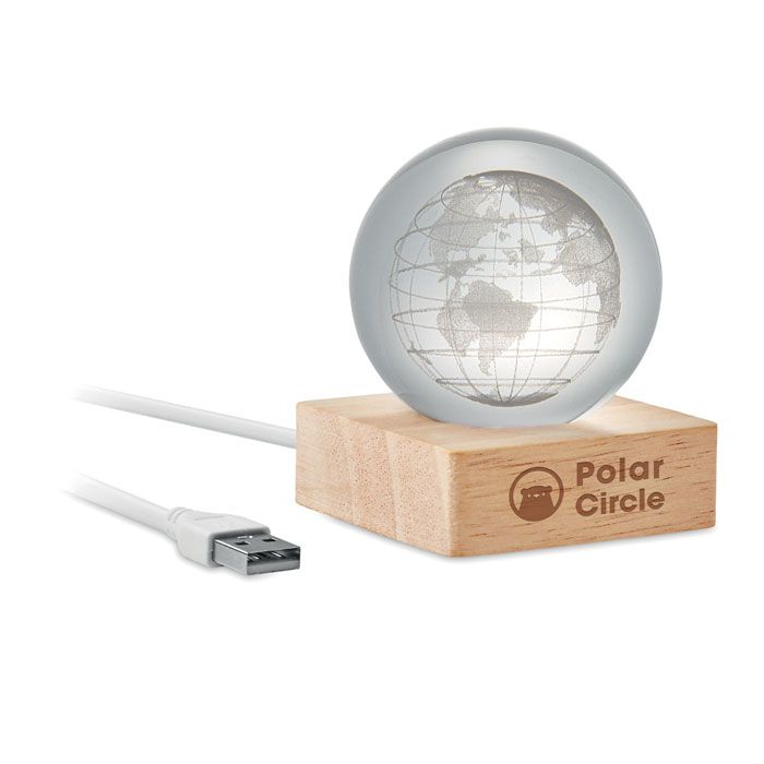 GLOBE LIGHT, Globe en verre LED