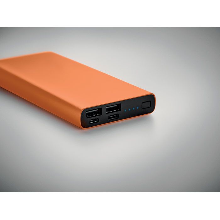 Powerbank  en aluminium 10000 mAh - Calvin