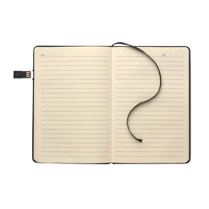 USBNOTE, Carnet A5 avec USB intégrée