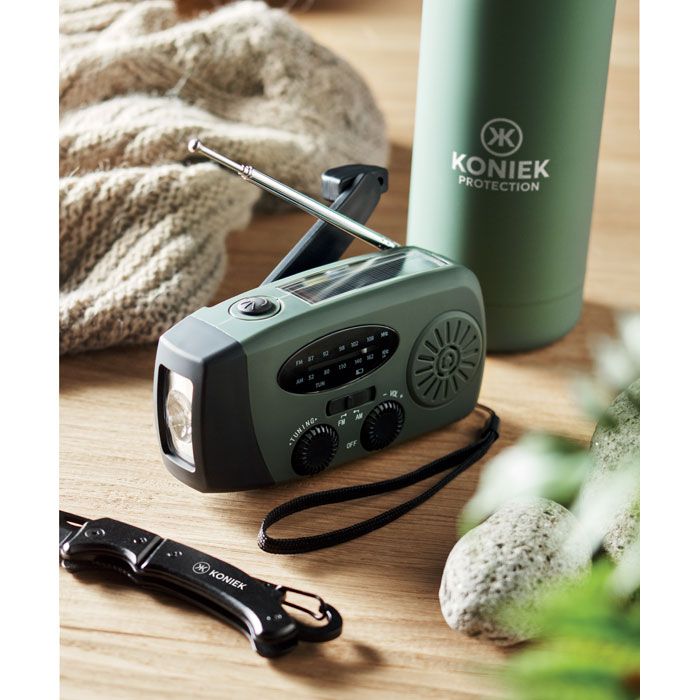 ONDA, Radio portable avec torche LED