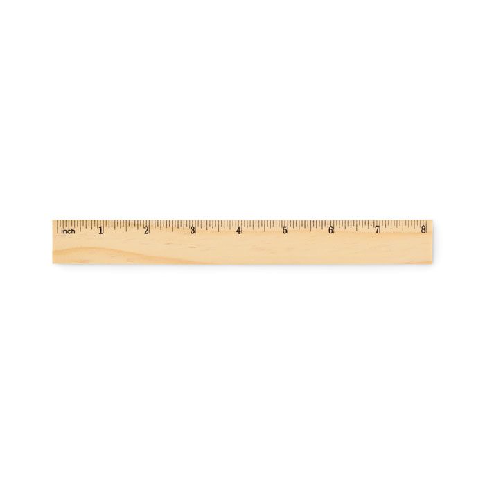 RULER20, Règle en bois 20cm