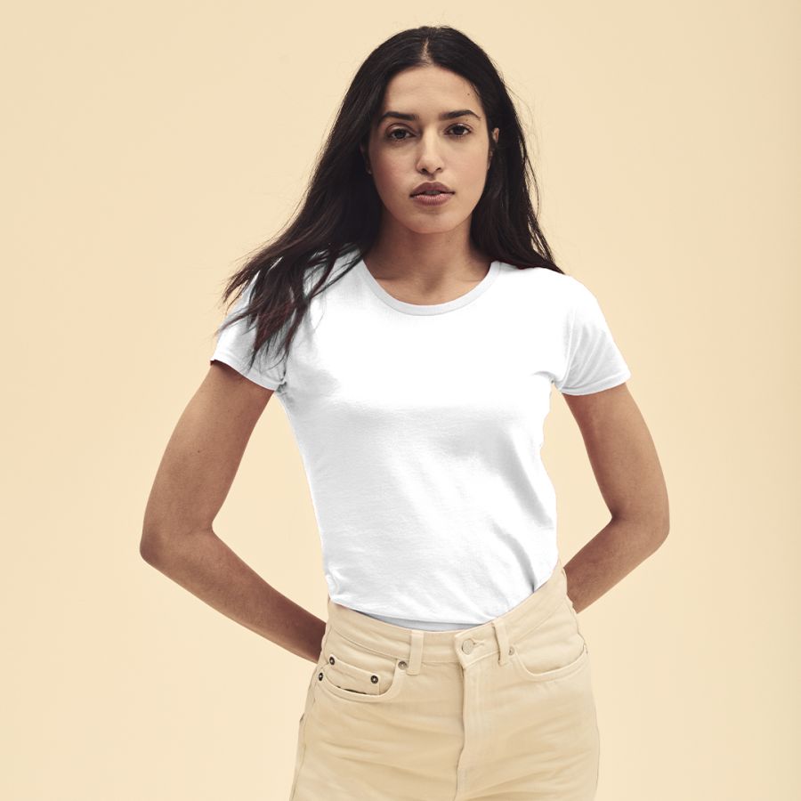 T-Shirt Femme Blanc Iconic