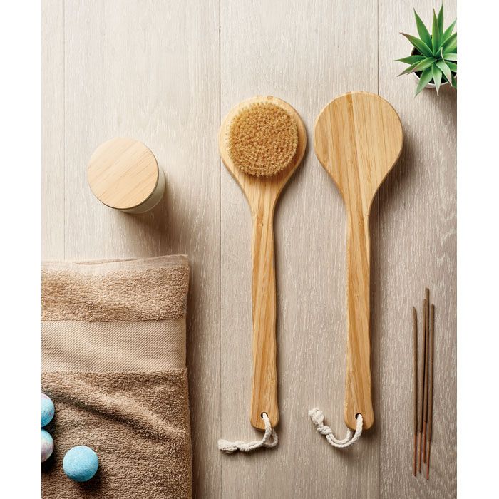 FINO, Brosse de bain en bambou