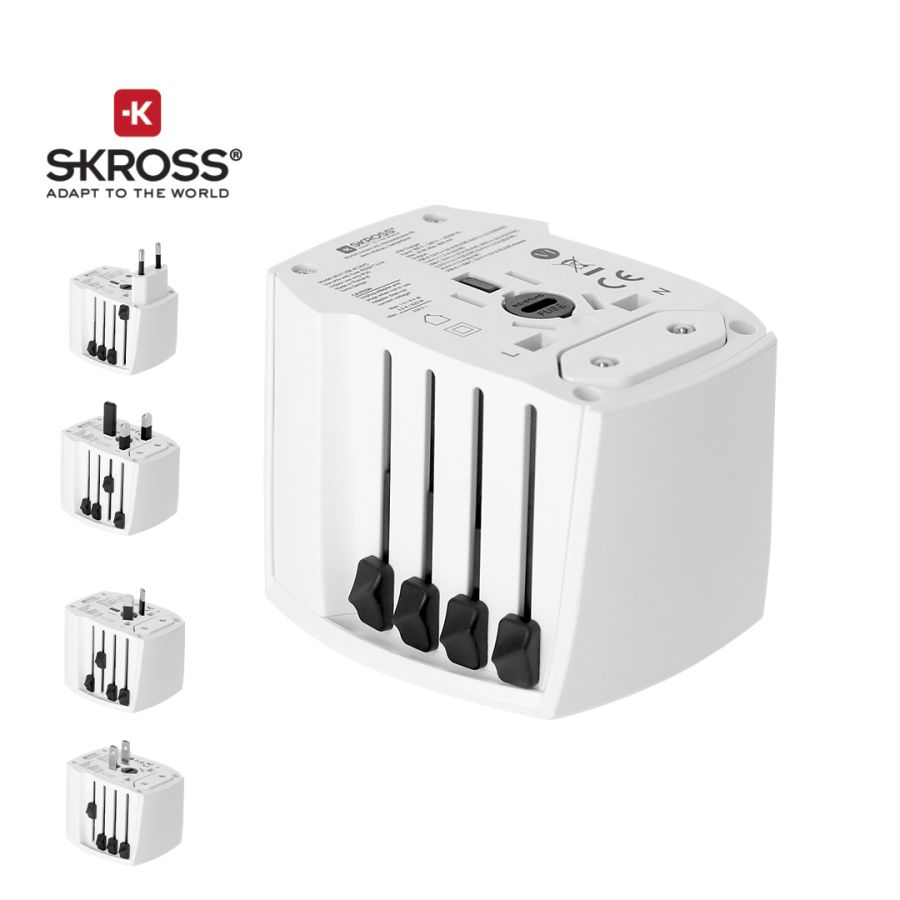 Adaptateur Voyage Universel Skross MUV USB 30W PD