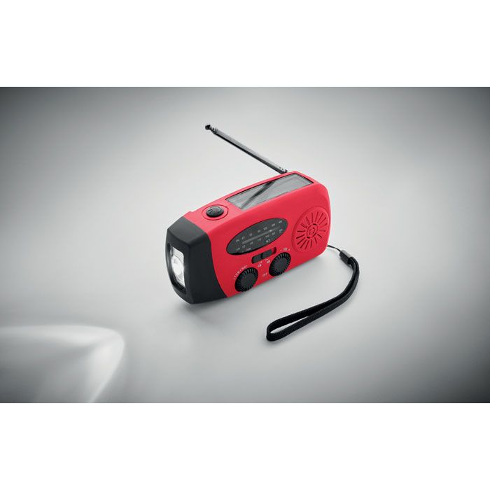 ONDA, Radio portable avec torche LED