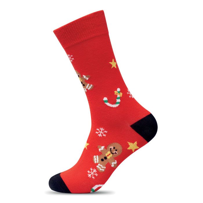 SOC LARGE, Paire de chaussettes de Noël L