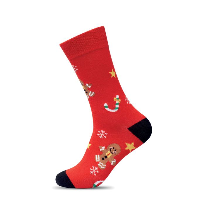 SOC MEDIUM, Paire de chaussettes de Noël M