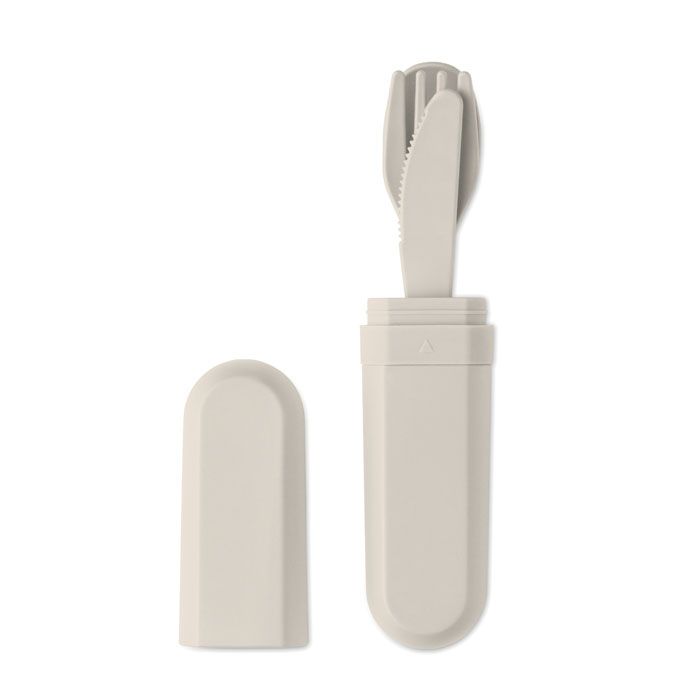 BITEFUL, Set de couverts et étui en PLA