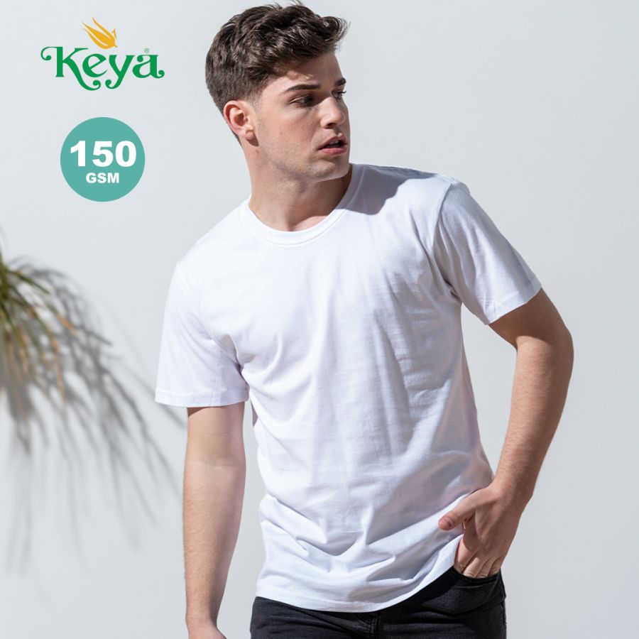 T-Shirt Adulte Blanc "keya" MC150