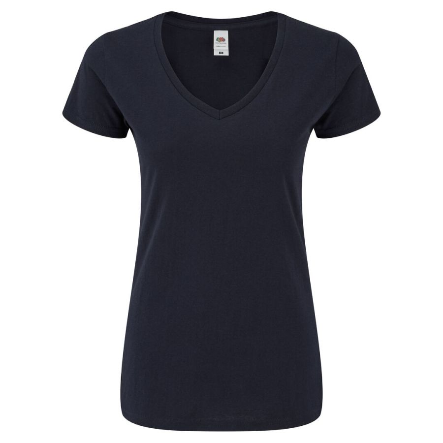 T-Shirt Femme Couleur Iconic V-Neck