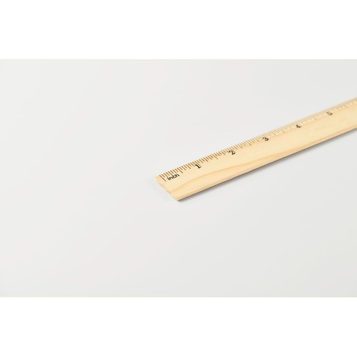 RULER20, Règle en bois 20cm
