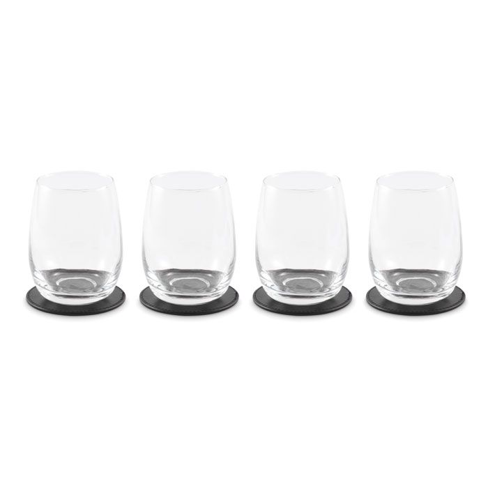 POSA SET, Lot de 4 sous-verres en PU