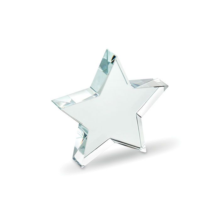 STARWARD, Trophée en verre Etoile