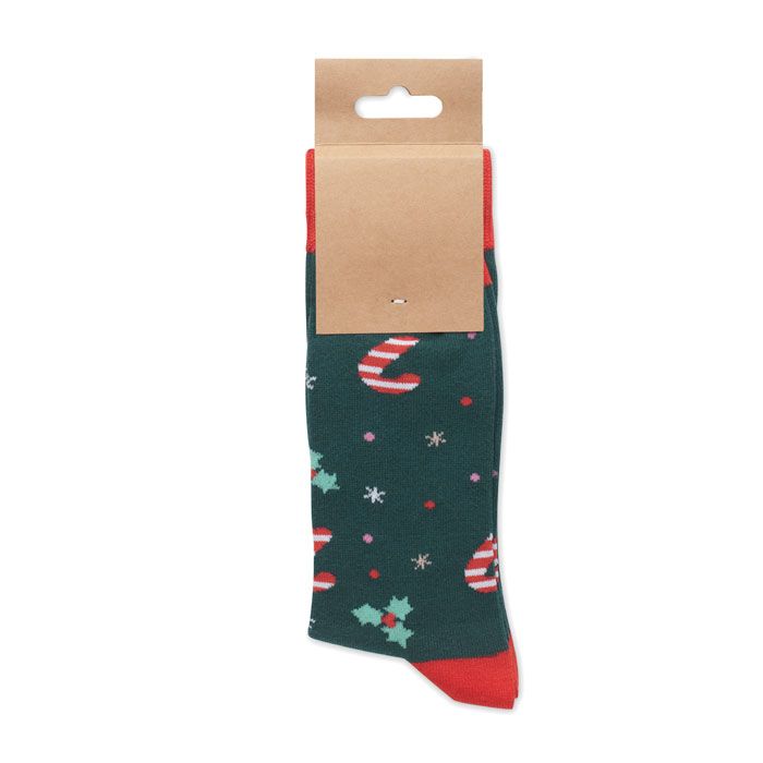 SOC MEDIUM, Paire de chaussettes de Noël M