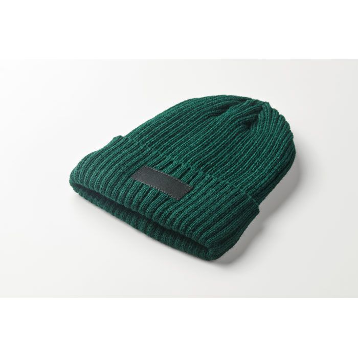 ANVIK, Bonnet tricoté avec revers