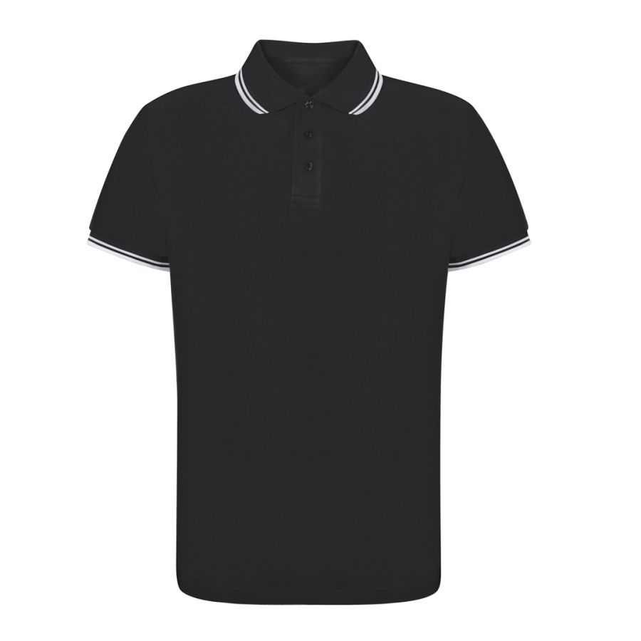 Polo technique avec liseré blanc 180gr "Liam"