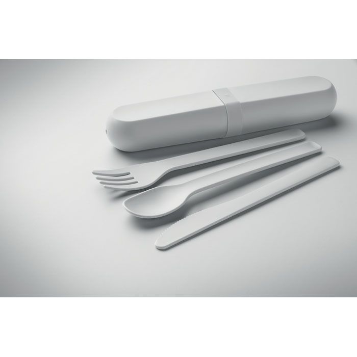 BITEFUL, Set de couverts et étui en PLA