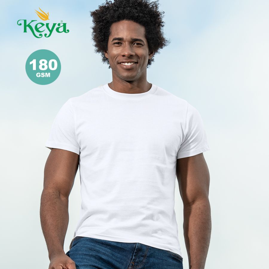 T-Shirt Adulte Blanc "keya" MC180-OE