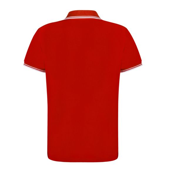 Polo technique avec liseré blanc 180gr "Liam"